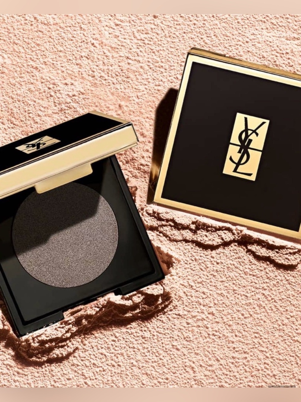 YSL Yves Saint Laurent Satin Crush 28 Unconforming Taupe Eyeshadow, NIB